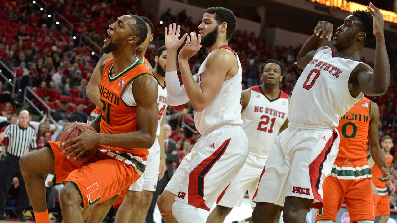 Miami can't break through in 2nd half, fall on road to NC State